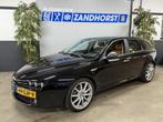 Alfa Romeo 159 Sportwagon 2.2 JTS TI // Leer (bj 2009), Voorwielaandrijving, Gebruikt, 4 cilinders, Zwart