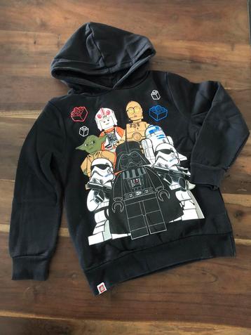 LEGO Mt 128 hoodie sweater trui STAR WARS zwart jongen