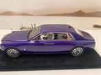 1/18 DF Rolls Royce Phantom Extended Wheelbase (paars), Hobby en Vrije tijd, Modelauto's | 1:18, Ophalen of Verzenden, Nieuw, Auto