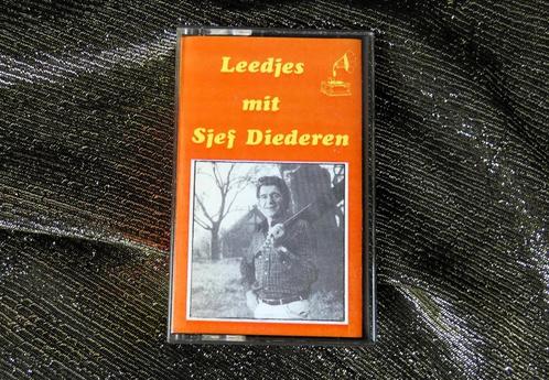 Leedjes mèt SJEF DIEDEREN, Cd's en Dvd's, Cassettebandjes, Origineel, 1 bandje, Ophalen
