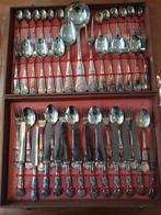 Super Inox verzilverd bestek compleet 6 pers. 51 delig., Antiek en Kunst, Ophalen of Verzenden