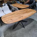 Eettafel Imre Deens ovaal 180 cm Acaciahout Lifestylefurn, Ophalen