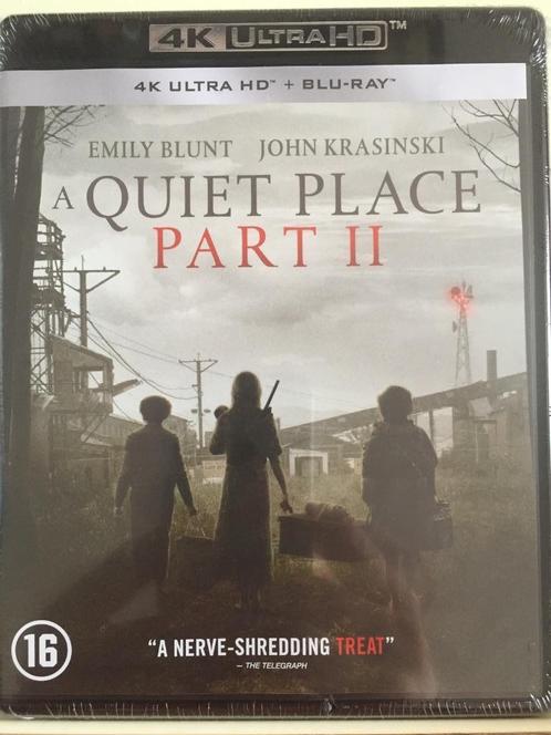 A Quiet Place part 2 (4K nieuw), Cd's en Dvd's, Blu-ray, Nieuw in verpakking, Horror, Ophalen of Verzenden