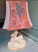 Antieke Lamp met Engelvoet, Antiek en Kunst, Ophalen of Verzenden
