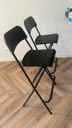 Franklink bar stool / bar stoel, Huis en Inrichting, Barkrukken, 2 krukken, Ophalen of Verzenden, Zo goed als nieuw, 60 tot 90 cm