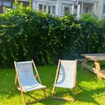 2x strandstoelen, Ophalen, Zo goed als nieuw, Campingstoel