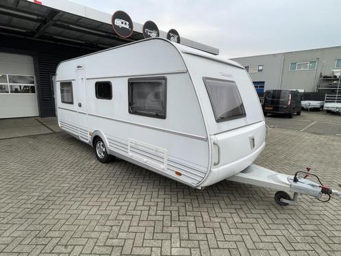 Tabbert Da Vinci 450 TD Bankairco mover fransbed, Caravans en Kamperen, Caravans, Bedrijf, tot en met 4, 1250 - 1500 kg, Rondzit