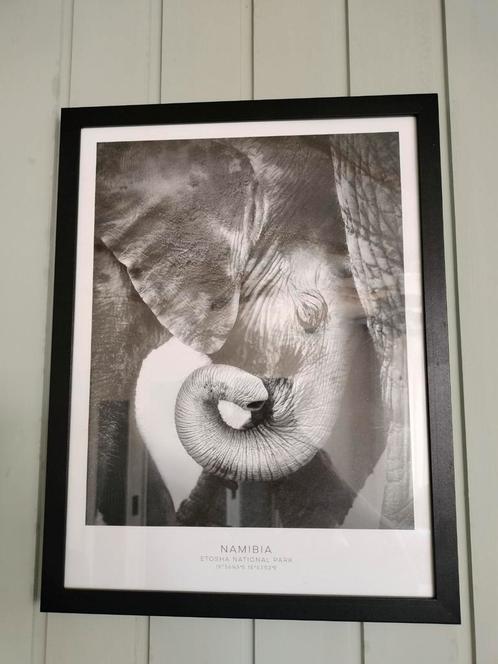 Namibië wanddecoratie – sfeervolle wall art (43x33 cm), Huis en Inrichting, Woonaccessoires | Schilderijen, Tekeningen en Foto's