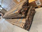 Gebruikte Houten Balken, Doe-het-zelf en Verbouw, Hout en Planken, Geïmpregneerd, Gebruikt, Ophalen of Verzenden, Steigerhout