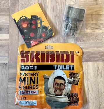 SkibidiToilet Mystery Mini Figures Series One beschikbaar voor biedingen