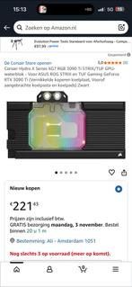 Corsair XG7 RGB 3090 Ti Waterblok STRIX/TUF, Computers en Software, Computerkoelers, Ophalen of Verzenden, Nieuw, Waterkoeling