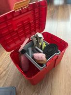 Paardrijkist met aantal toebehoren, Dieren en Toebehoren, Ophalen of Verzenden, Gebruikt, Overige soorten