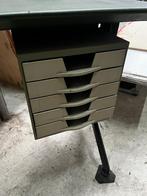 Olivetti 60’s buro BPPR vintage desk, Huis en Inrichting, Bureaus, Ophalen, Gebruikt, Bureau