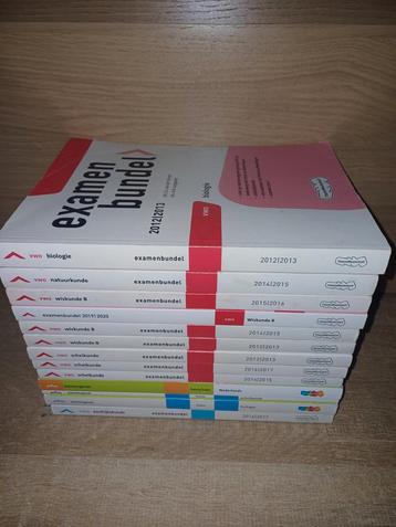 Examenbundels (nieuwwaarde 210 euro!!) beschikbaar voor biedingen