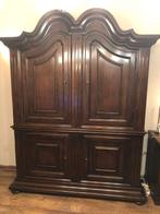 kast Strakke Italiaanse Barok wandkast Noten, Antiek en Kunst, Ophalen