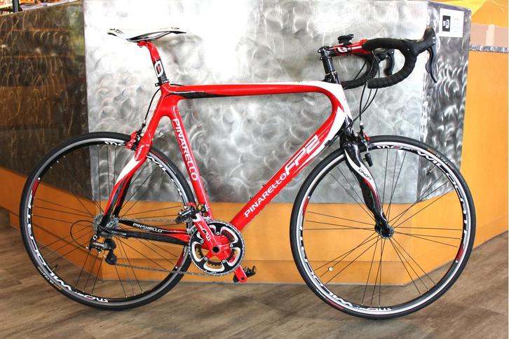 Zeer nette gebruikte Pinarello FP2 racefiets 61cm, Fietsen en Brommers, Fietsen | Racefietsen, Gebruikt, Heren, Overige merken