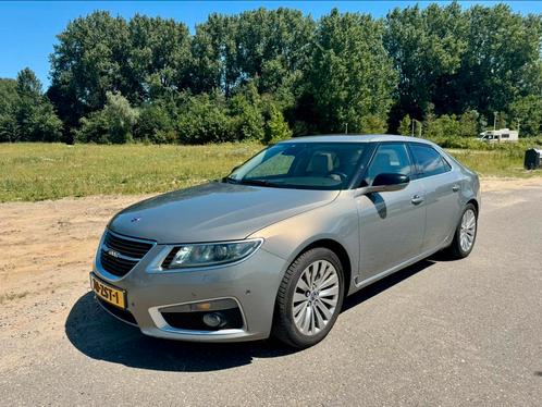 Saab 9-5 2.8 T V6 Aero AUT 2011, Auto's, Saab, Particulier, Saab 9-5, LPG, Euro 5, E, Sedan, Automaat, Geïmporteerd, Bruin, Beige