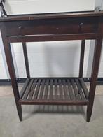 Teakhouten tafels met la, Antiek en Kunst, Ophalen