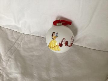Disney enchanting belle en het beest kerstbal beschikbaar voor biedingen