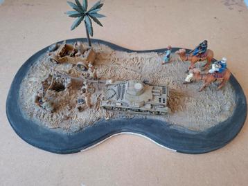 Diorama WOII Noord Afrika 1:35 beschikbaar voor biedingen