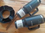 2x STANLEY cup zwart met rietjes en snackbakjes, Ophalen of Verzenden, Nieuw