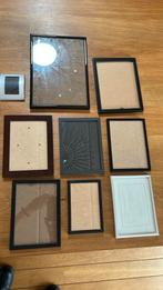9 stuks fotolijsten, Ophalen of Verzenden, Gebruikt