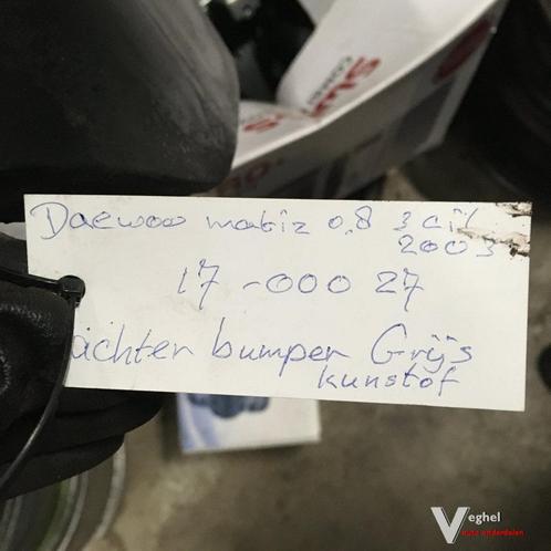 Daewoo Matiz Achterbumper 2003, Auto-onderdelen, Carrosserie en Plaatwerk, Bumper, Achter, Gebruikt, Ophalen