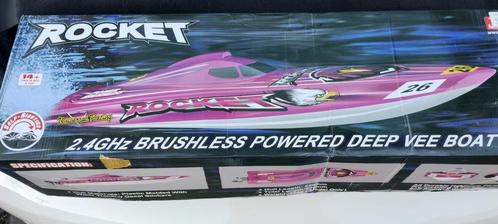 Joysway RC Rocket  power brushless powered deep vee boat, Hobby en Vrije tijd, Modelbouw | Radiografisch | Overige, Zo goed als nieuw