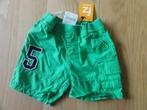 nieuw jongen groen zomer/sport broekje mt 74 Frendz, Kinderen en Baby's, Babykleding | Maat 74, Broekje, Ophalen of Verzenden