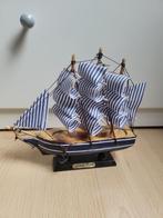 Miniatuur schip beeldje handgemaakt, Ophalen of Verzenden, Gebruikt