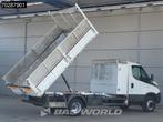 Iveco Daily 72C18 3.0L Open Laadbak Dubbellucht 3,5t Trekhaa, Auto's, Bestelauto's, Stof, Gebruikt, Euro 6, 4 cilinders