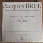 LP Box Jacques Brel – Intégrale Des Chansons De 1954 A 1962, Ophalen of Verzenden, 1960 tot 1980, Gebruikt, 12 inch