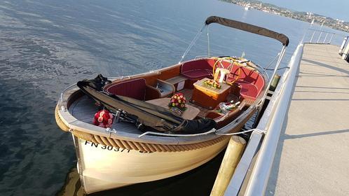 Prachtige, ruime 8 meter sloep met trailer en boegschroef, Watersport en Boten, Sloepen, Gebruikt, 50 tot 70 pk, 6 meter of meer