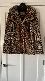 Naketano faux fur jas panterprint zgan maat L, Bruin, Maat 46/48 (XL) of groter, Ophalen of Verzenden, Zo goed als nieuw