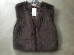 Nieuwe collectie faux fur bodywarmer, one size, Ophalen of Verzenden, Nieuw, Maat 38/40 (M), Bruin