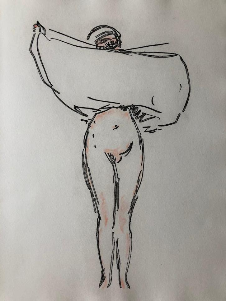 Kees van Dongen gravure, Antiek en Kunst, Kunst | Etsen en Gravures, Ophalen of Verzenden