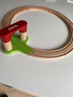 Brio houten treinbaan met brug onderdelen, Overige typen, Zo goed als nieuw, Ophalen