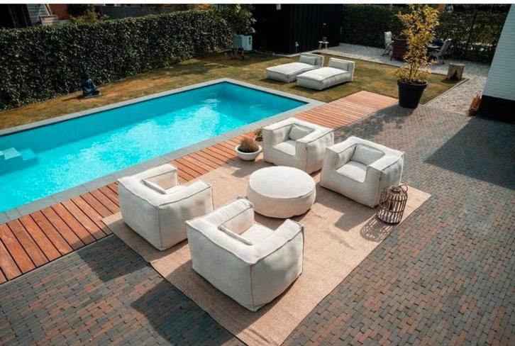 Maya living luxe lounge set hoge korting, Tuin en Terras, Tuinsets en Loungesets, Nieuw, Ophalen
