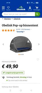 Leuke pop up tent, Caravans en Kamperen, Tenten, Ophalen, Zo goed als nieuw, Tot en met 2