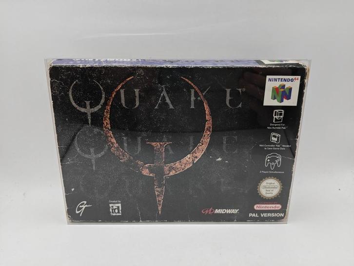 Quake N64 Boxed, Spelcomputers en Games, Games | Nintendo 64, Zo goed als nieuw, Avontuur en Actie, 1 speler, Vanaf 3 jaar, Ophalen of Verzenden