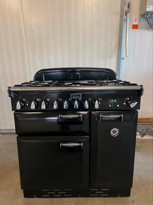 Luxe Falcon Elan 90, Witgoed en Apparatuur, Fornuizen, Vrijstaand, Gas, 5 kookzones of meer, 90 tot 95 cm, 60 cm of meer, Grill