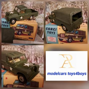 Corgi Toys 357 Land Rover Weapons Carrier 1/43 beschikbaar voor biedingen