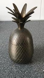 Ananas ijsemmer messing vintage, Ophalen of Verzenden, Gebruikt