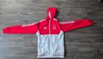 Ajax Trainingsjack maat S, Kleding | Heren, Sportkleding, Ophalen of Verzenden, Gedragen, Blauw, Voetbal