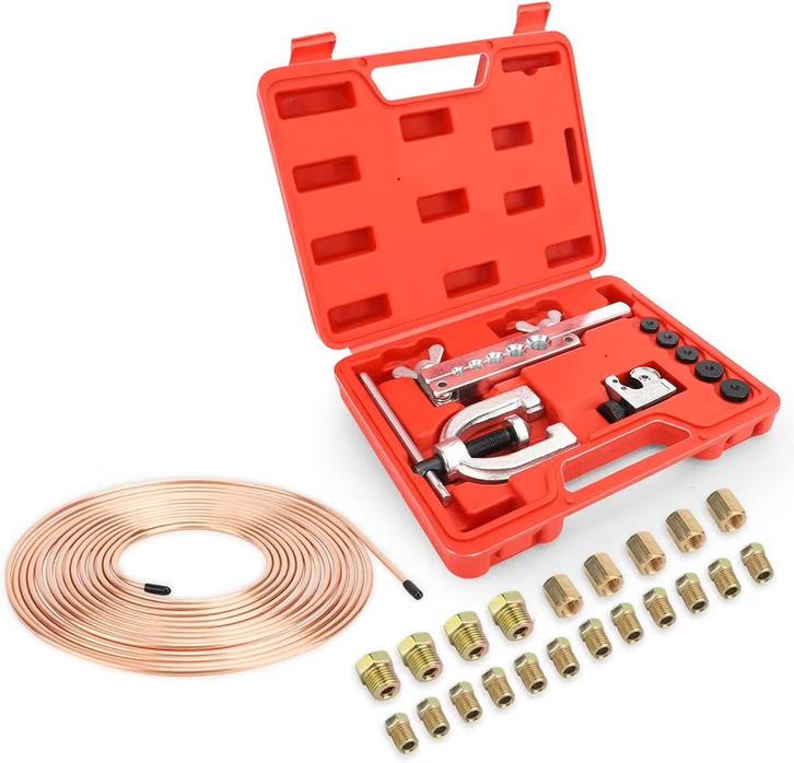 Remleiding gereedschapset met leiding en koppelingen NIEUW, Auto-onderdelen, Remmen en Aandrijving, Nieuw, Ophalen of Verzenden