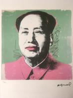 Andy Warhol - Mao Zedong - Popart Lithografie, Ophalen of Verzenden