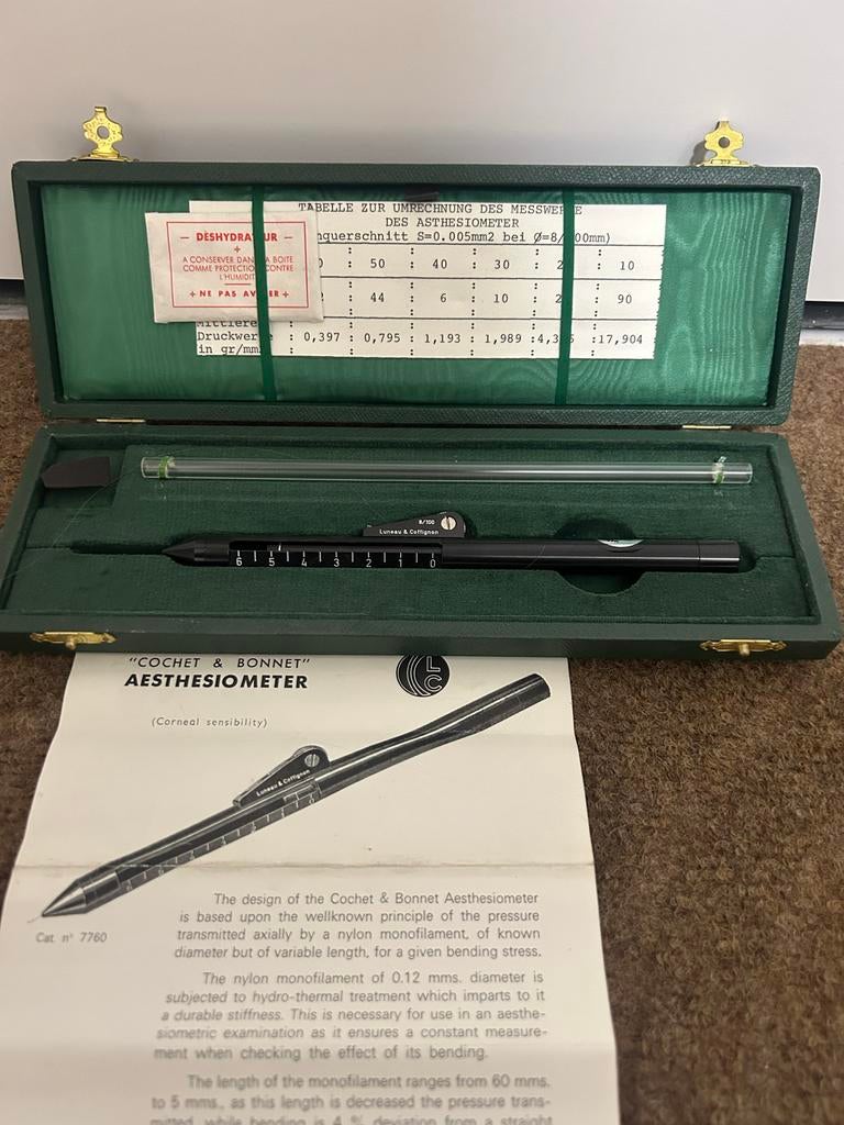 Vintage Cochet & Bonnet Aesthesiometer, Ophalen of Verzenden