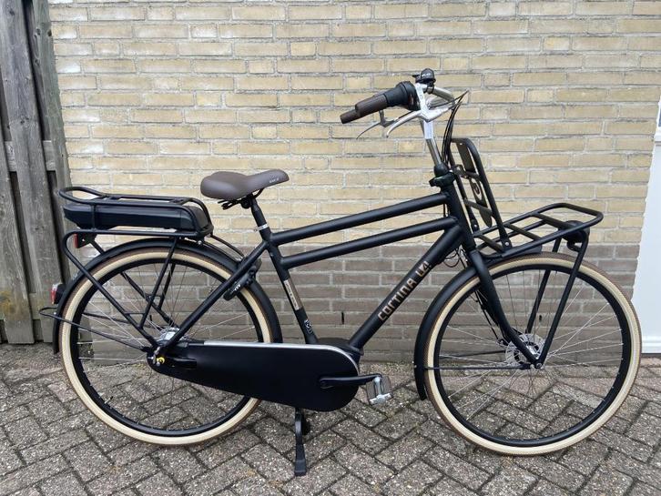 Nieuwe Cortina E-U4 Transport Bosch 500Wh accu met garantie, Fietsen en Brommers, Elektrische fietsen, Nieuw, Cortina, 51 tot 55 cm