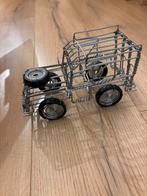 Draadstaal Auto Model 1/24, Antiek en Kunst, Ophalen of Verzenden