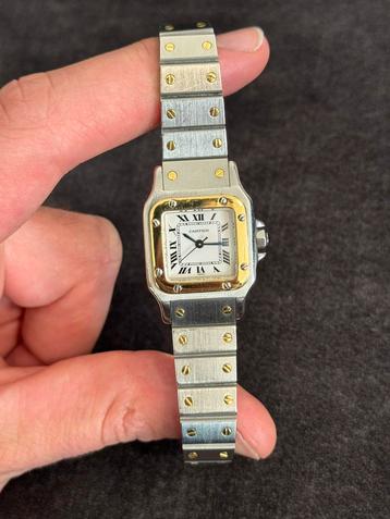 Cartier lady santos 24x35mm beschikbaar voor biedingen